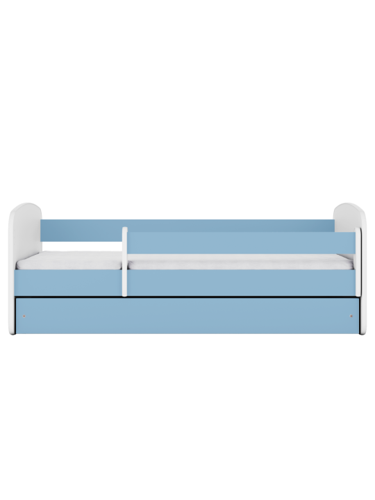 Letto Singolo per Bambini Ragazzi Babydreams in Legno Azzurro - Kocot Kids