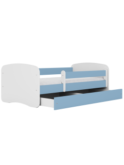 Letto Singolo per Bambini Ragazzi Babydreams in Legno Azzurro - Kocot Kids