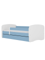 Letto Singolo per Bambini Ragazzi Babydreams in Legno Azzurro - Kocot Kids