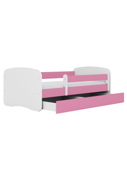 Letto Singolo per Bambine Ragazze Babydreams in Legno Rosa - Kocot Kids