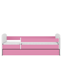 Letto Singolo per Bambine Ragazze Babydreams in Legno Rosa - Kocot Kids