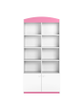 Children's Wide Bookcase Babydreams pink - Kocot Kids