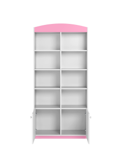 Children's Wide Bookcase Babydreams pink - Kocot Kids