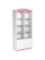 Children's Wide Bookcase Babydreams pink - Kocot Kids
