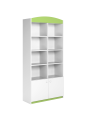 Children's Wide Bookcase Babydreams green - Kocot Kids