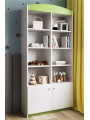 Children's Wide Bookcase Babydreams green - Kocot Kids