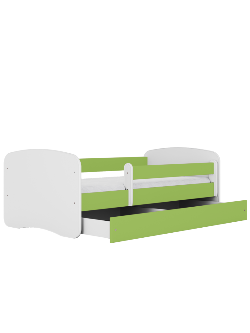 Letto Singolo per Bambini Babydreams in Legno Verde - Kocot Kids