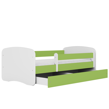 Letto Singolo per Bambini Babydreams in Legno Verde - Kocot Kids