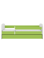 Letto Singolo per Bambini Babydreams in Legno Verde - Kocot Kids