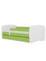 Letto Singolo per Bambini Babydreams in Legno Verde - Kocot Kids