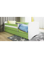 Letto Singolo per Bambini Babydreams in Legno Verde - Kocot Kids