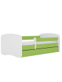 Letto Singolo per Bambini Babydreams in Legno Verde - Kocot Kids