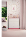Cassettiera per bambine ragazze Babydreams in legno rosa - Kocot Kids