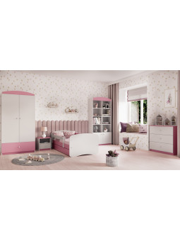 Cassettiera per bambine ragazze Babydreams in legno rosa - Kocot Kids