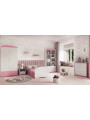 Cassettiera per bambine ragazze Babydreams in legno rosa - Kocot Kids