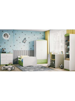 Children's chest of drawers Babydreams green - Kocot Kids