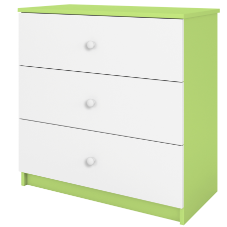 Children's chest of drawers Babydreams green - Kocot Kids