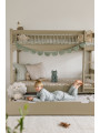 Letto a castello per bambini Carmela verde salvia – Inmondo