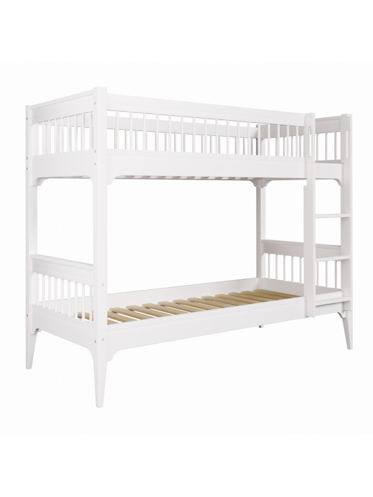 Letto a castello per bambini Carmela bianco – Inmondo