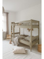 Letto a castello per bambini Carmela verde salvia – Inmondo