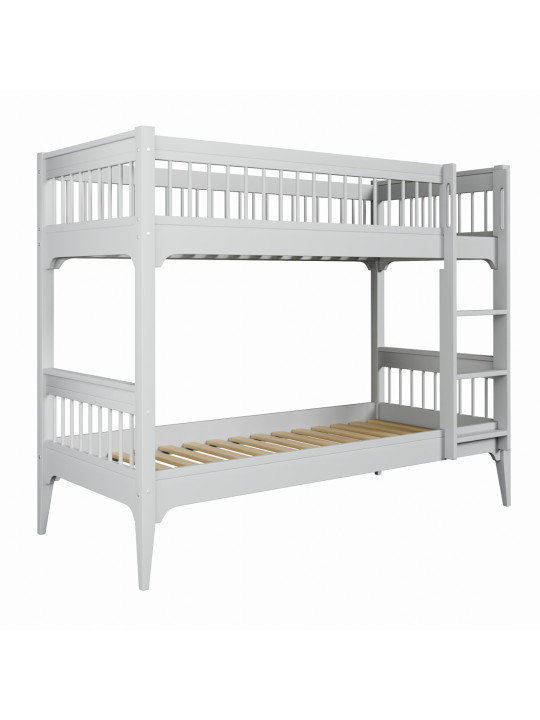 Children's Carmela light grey Bunk Bed – Inmondo
