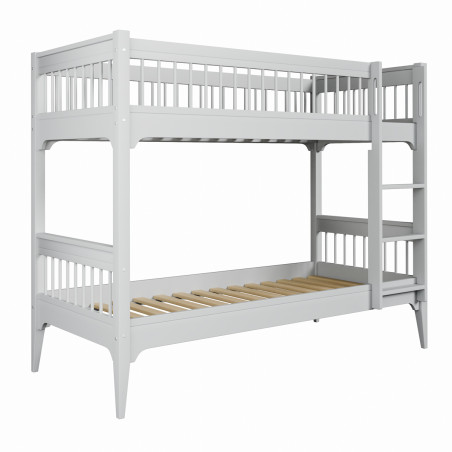Children's Carmela light grey Bunk Bed – Inmondo
