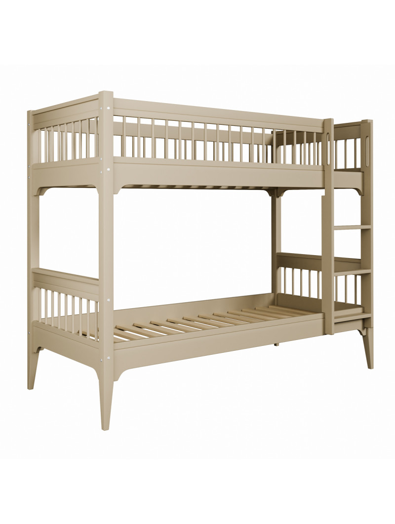 Children's Carmela Natural Wood Bunk Bed – Inmondo