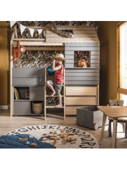 Letto a casetta Funflex con tetto finestra – Inmondo