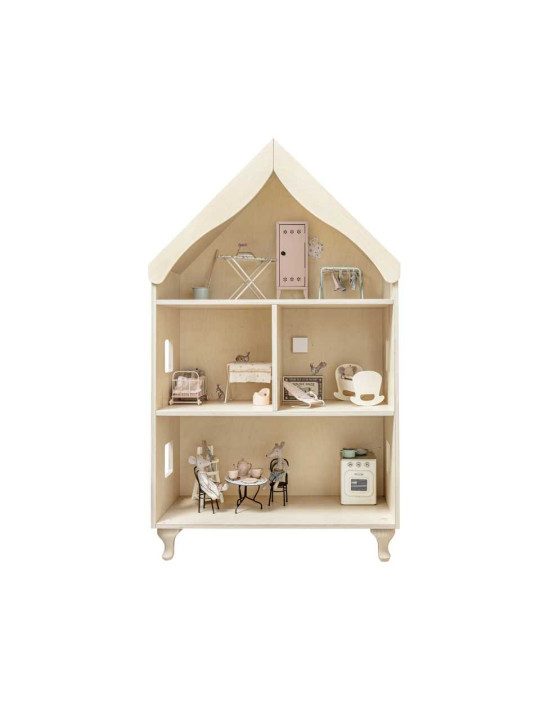 Children's Loren natural wood cabinet bookcase – Inmondo