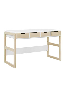 Funflex children's white height adjustable desk – Inmondo