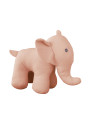 Pink Elephant Canvas Soft Toy