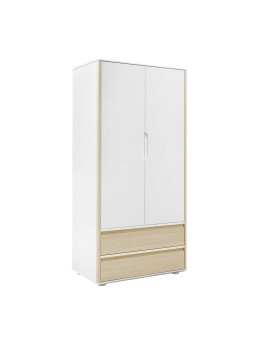 Armadio 2 ante per camerette bambini Funflex bianco – Inmondo