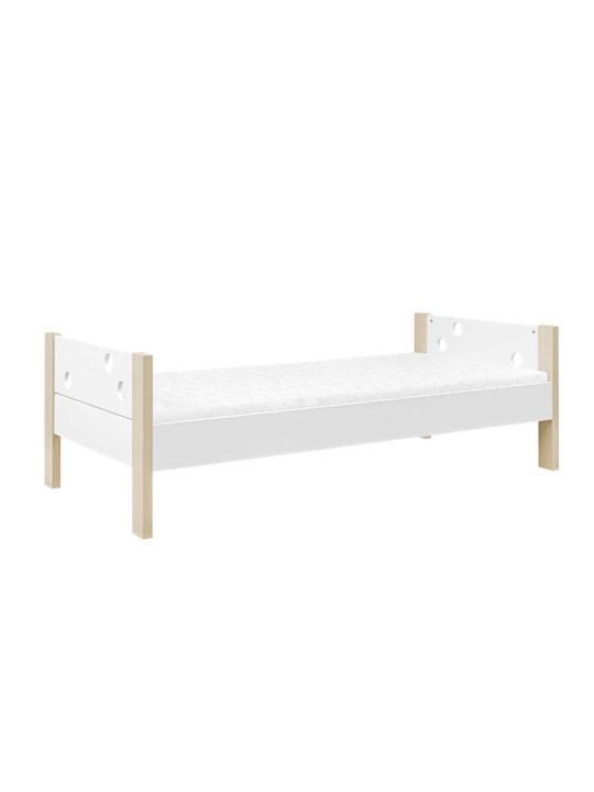 Funflex Children's White Single Bed 90x200 – Inmondo
