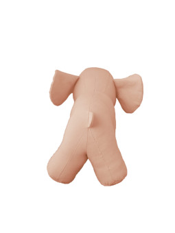Pink Elephant Canvas Soft Toy