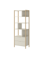 Versa Tall Bookcase for Kids & Teens Modern Oak-Leg Study - Bellamy