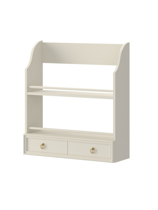 Children's Wall Shelf with Drawer Royal latte - BellAmy