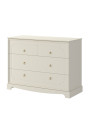 Children's 4-Drawer Chest Royal latte - BellAmy