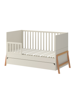 Toddler bed rail latte Royal / Lotta collection - BellAmy