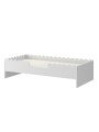 Lettino montessoriano Book Nook 80x160 con cassettone bianco - BellAmy