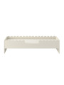 Lettino montessoriano per bambini Book Nook 80x160 con cassettone latte - BellAmy