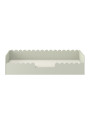 Lettino montessoriano per bambini Book Nook 80x160 con cassettone verde salvia - BellAmy