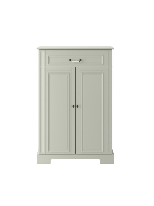 Children's cabinet in elegant sage green wood Ines - BellAmy