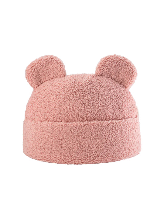 Cuscino a forma di orsetto con tasca Teddy Pouch rosa  - Wigiwama