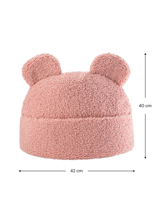 Children's Guava Pink Teddy Pouch - Wigiwama