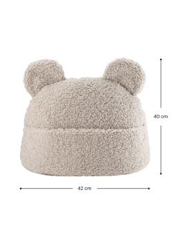 Children's Biscuit Brown Teddy Pouch - Wigiwama