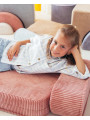 Children's Guava Pink Mousse Flip Chair - Wigiwama