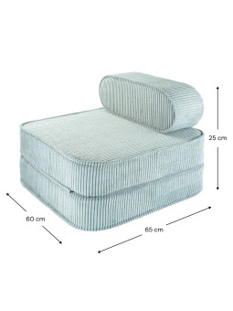 Children's Peppermint Mousse Flip Chair - Wigiwama