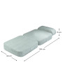 Children's Peppermint Mousse Flip Chair - Wigiwama