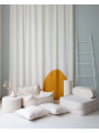Children's Marshmallow White Mousse Flip Chair - Wigiwama