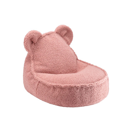 Children's Guava Pink Teddy Bear Beanbag - Wigiwama